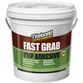 Titebond GREENchoice Fast Grab FRP Construction Adhesive 4 Gallons Light Brown
