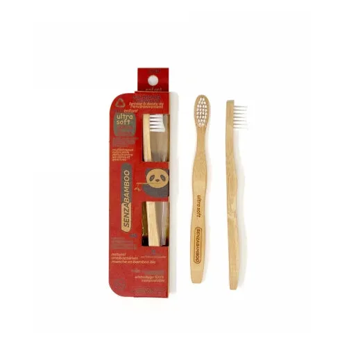Ultra Soft Child Bamboo Toothbrush 1 Count By Senzacare