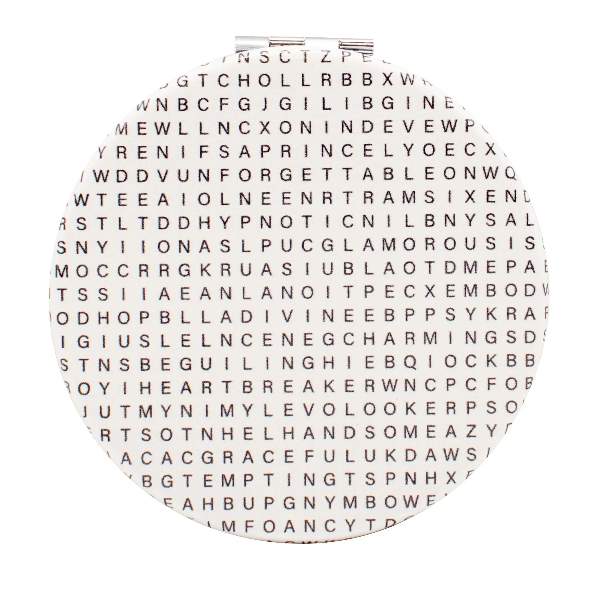 Unemployed Philosophers Guild Compact Mirror: Word Search