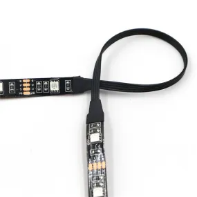 USB LED Strip Light TV Backlight 5050 RGB, 2x50cm   2x100cm, Color Changing with 24/44 Key Remote Control