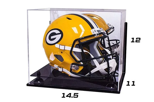 Versatile Acrylic Display Case 14.5 x 11 x 12 - Mirror Wall Mounts (V44/A002)