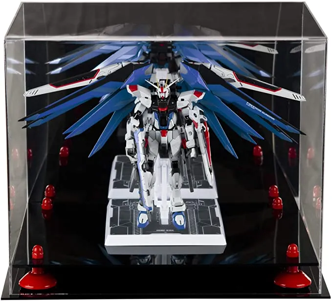 Versatile Acrylic Display Case 14.5 x 11 x 12 - Mirror Wall Mounts (V44/A002)
