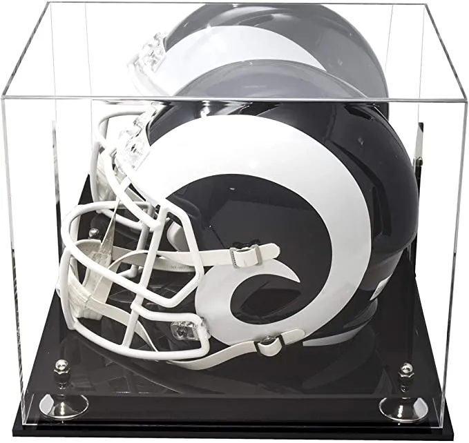 Versatile Acrylic Display Case 14.5 x 11 x 12 - Mirror Wall Mounts (V44/A002)