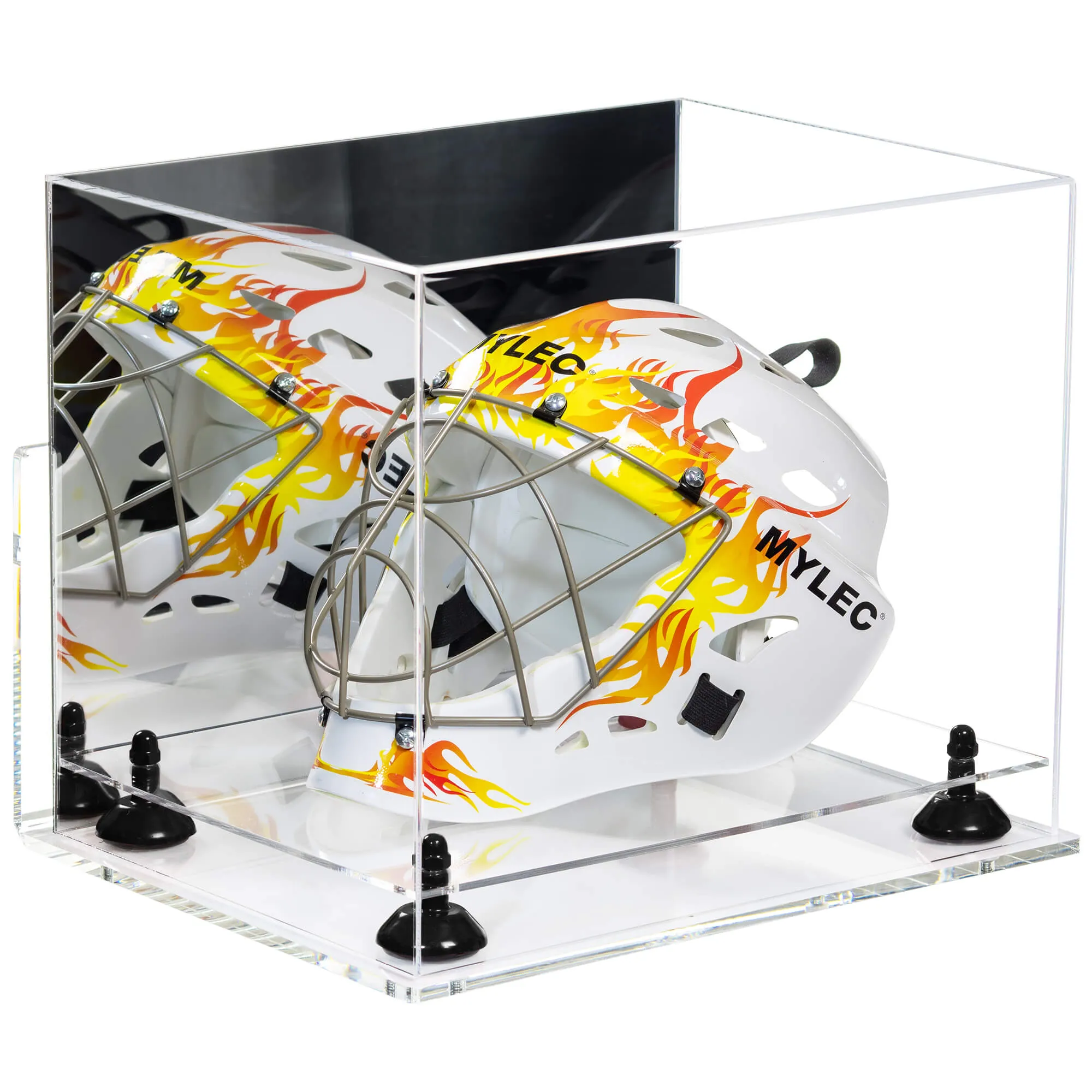 Versatile Acrylic Display Case 14.5 x 11 x 12 - Mirror Wall Mounts (V44/A002)