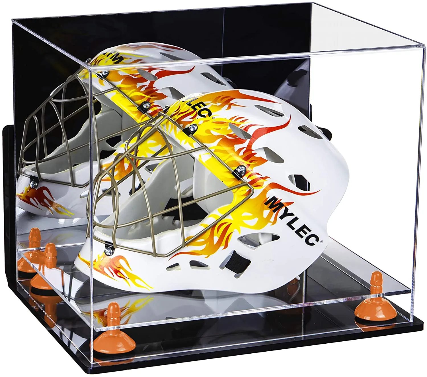Versatile Acrylic Display Case 14.5 x 11 x 12 - Mirror Wall Mounts (V44/A002)