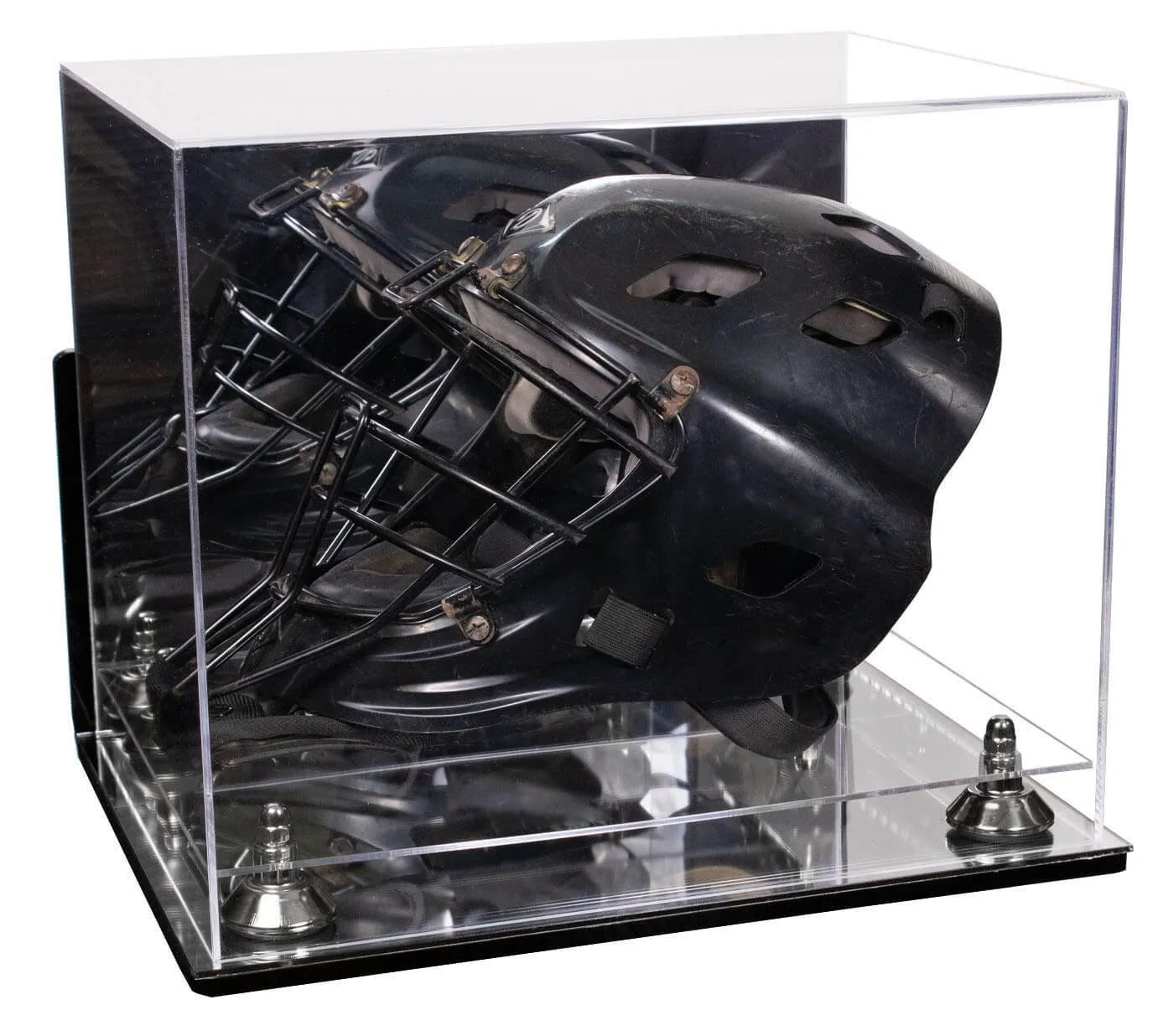 Versatile Acrylic Display Case 14.5 x 11 x 12 - Mirror Wall Mounts (V44/A002)