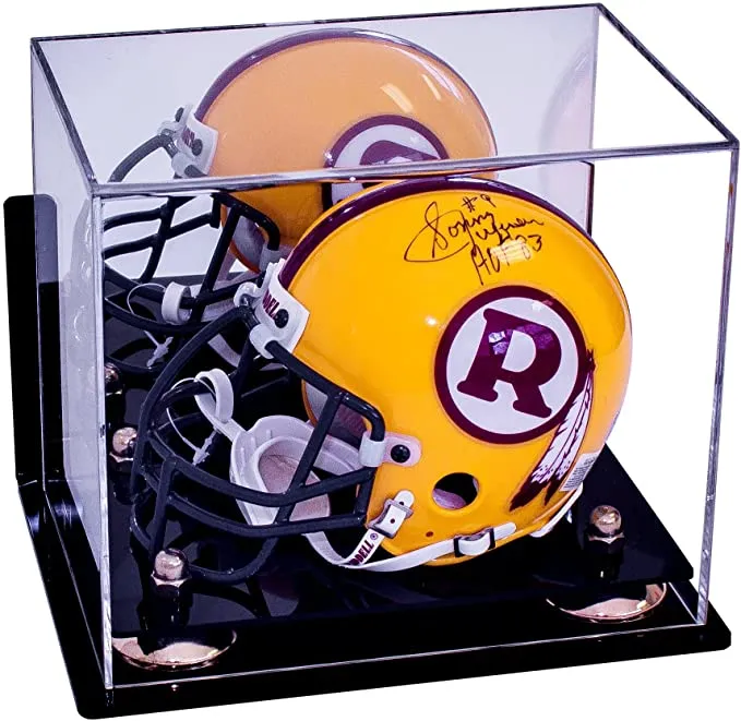 Versatile Acrylic Display Case 8.25 x 6 x 6.75 - Mirror No Wall Mounts (V45/A003)