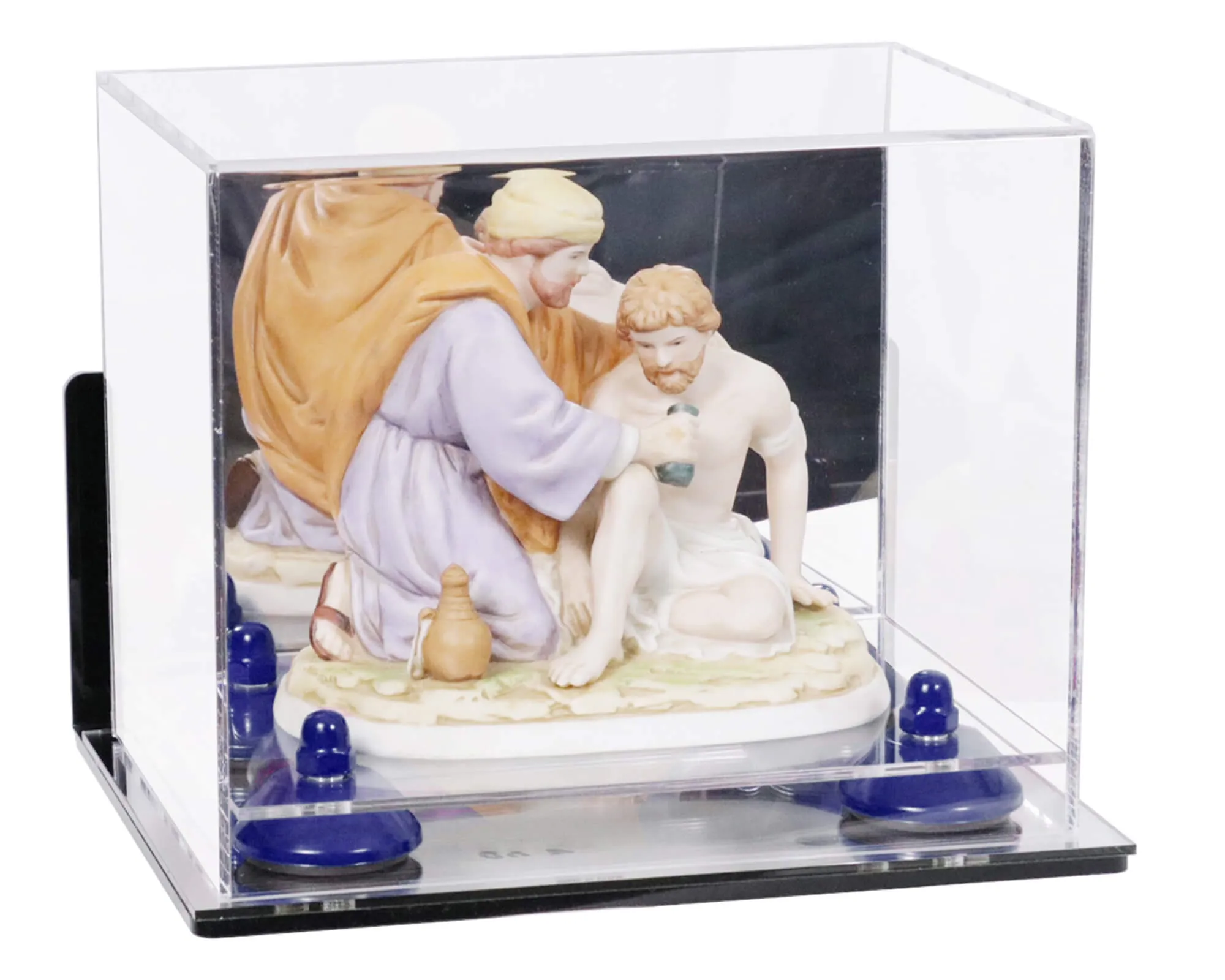 Versatile Acrylic Display Case 8.25 x 6 x 6.75 - Mirror No Wall Mounts (V45/A003)