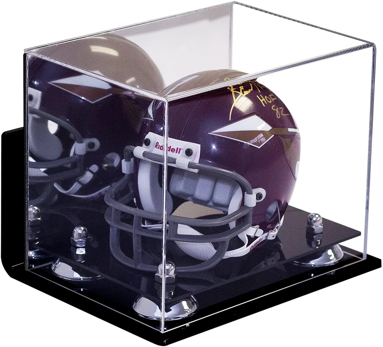 Versatile Acrylic Display Case 8.25 x 6 x 6.75 - Mirror No Wall Mounts (V45/A003)