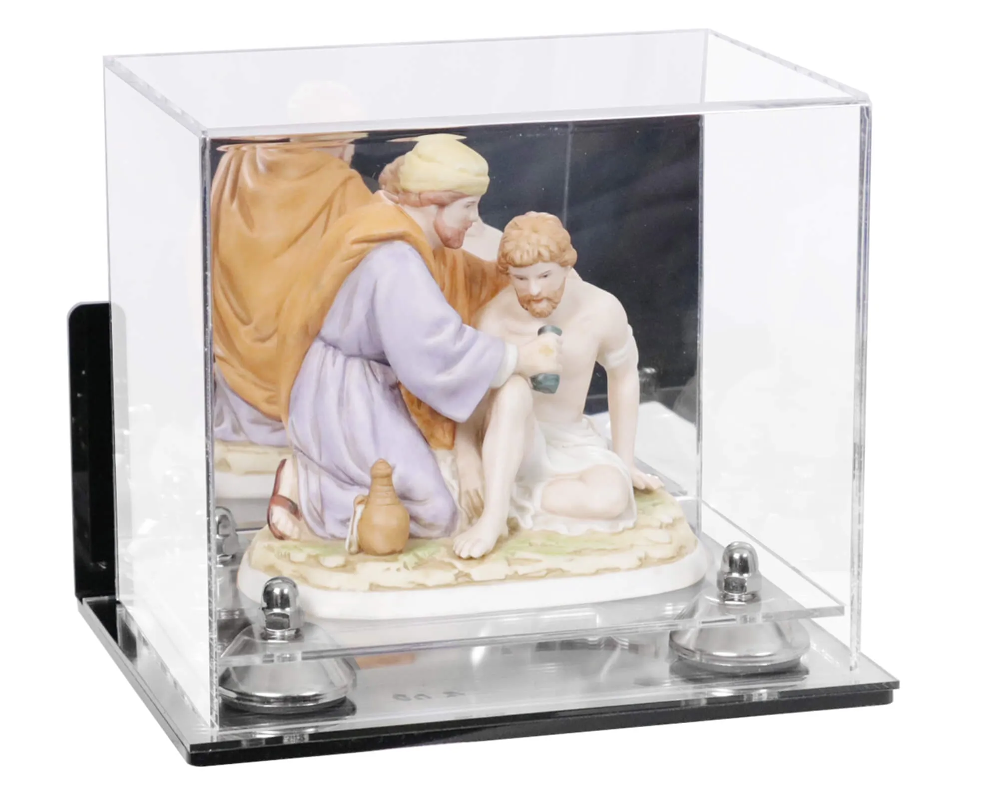 Versatile Acrylic Display Case 8.25 x 6 x 6.75 - Mirror No Wall Mounts (V45/A003)