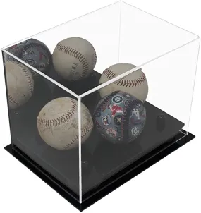 Versatile Acrylic Display Case 8.25 x 6 x 6.75 - Mirror No Wall Mounts (V45/A003)