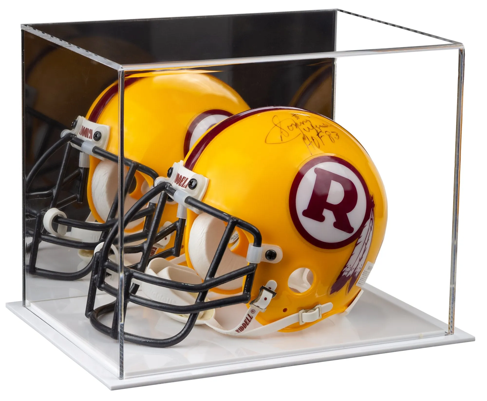 Versatile Acrylic Display Case 8.25 x 6 x 6.75 - Mirror No Wall Mounts (V45/A003)