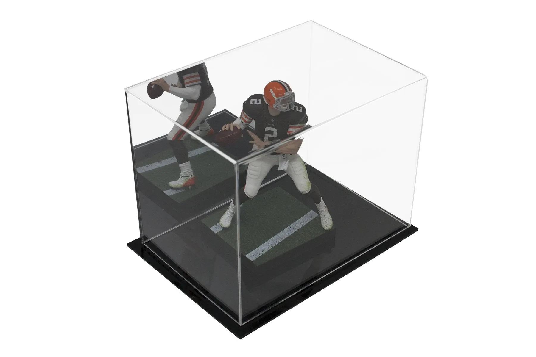 Versatile Acrylic Display Case 8.25 x 6 x 6.75 - Mirror No Wall Mounts (V45/A003)
