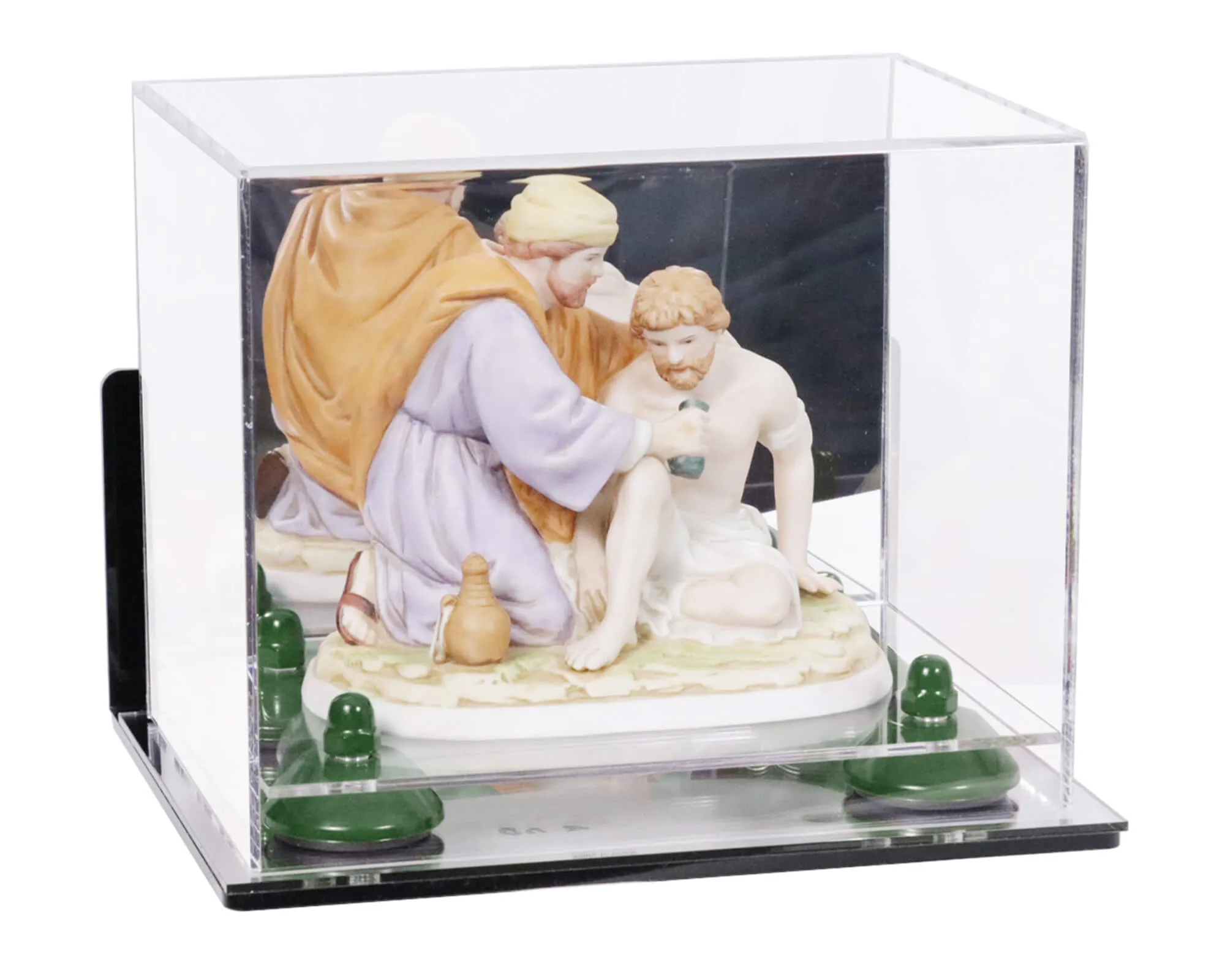 Versatile Acrylic Display Case 8.25 x 6 x 6.75 - Mirror No Wall Mounts (V45/A003)