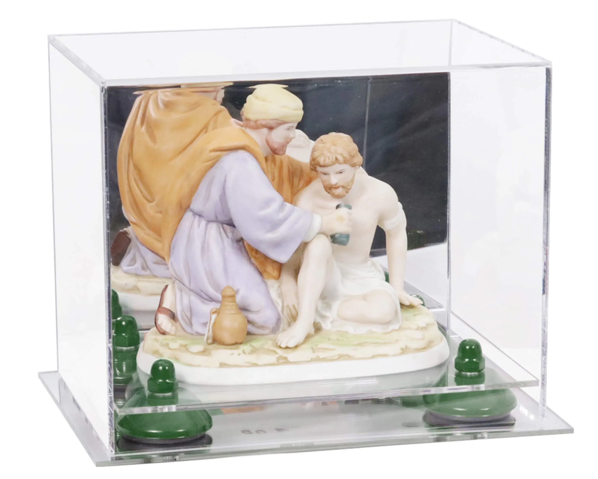 Versatile Acrylic Display Case 8.25 x 6 x 6.75 - Mirror No Wall Mounts (V45/A003)
