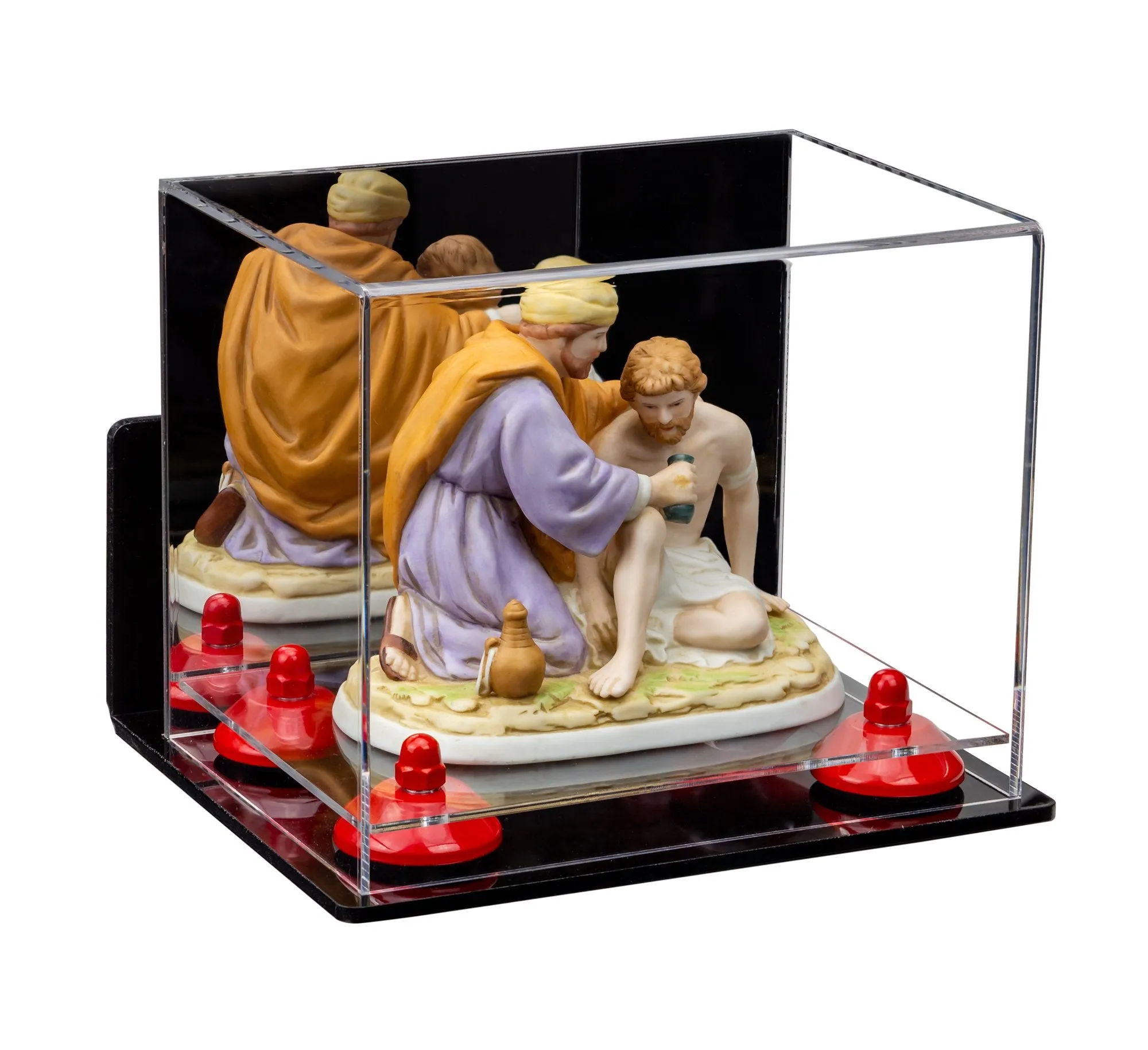Versatile Acrylic Display Case 8.25 x 6 x 6.75 - Mirror No Wall Mounts (V45/A003)