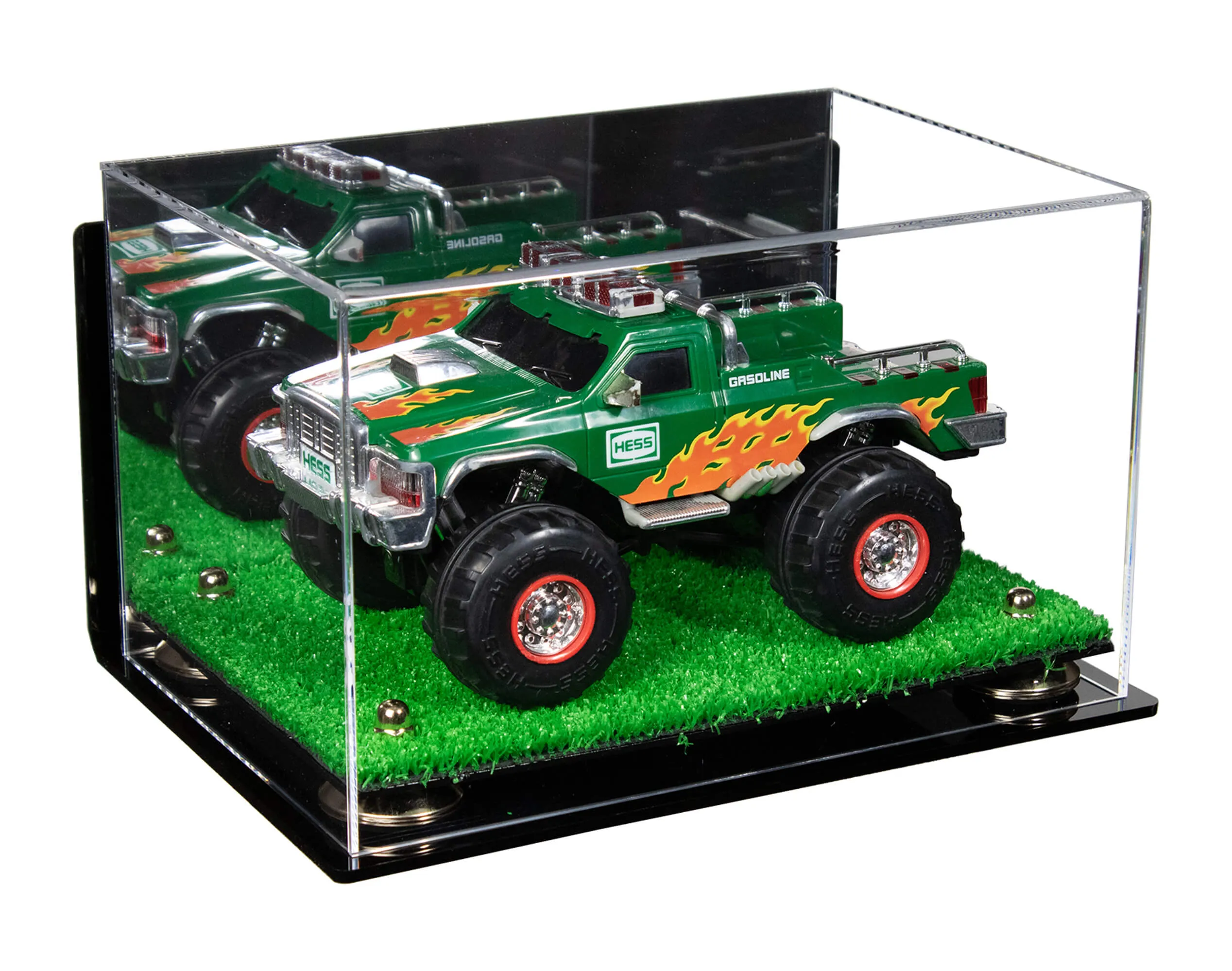 Versatile Display Case - Rectangle Box 12 x 8.25 x 7.25 - Mirror Wall Mounts (A018/V40)