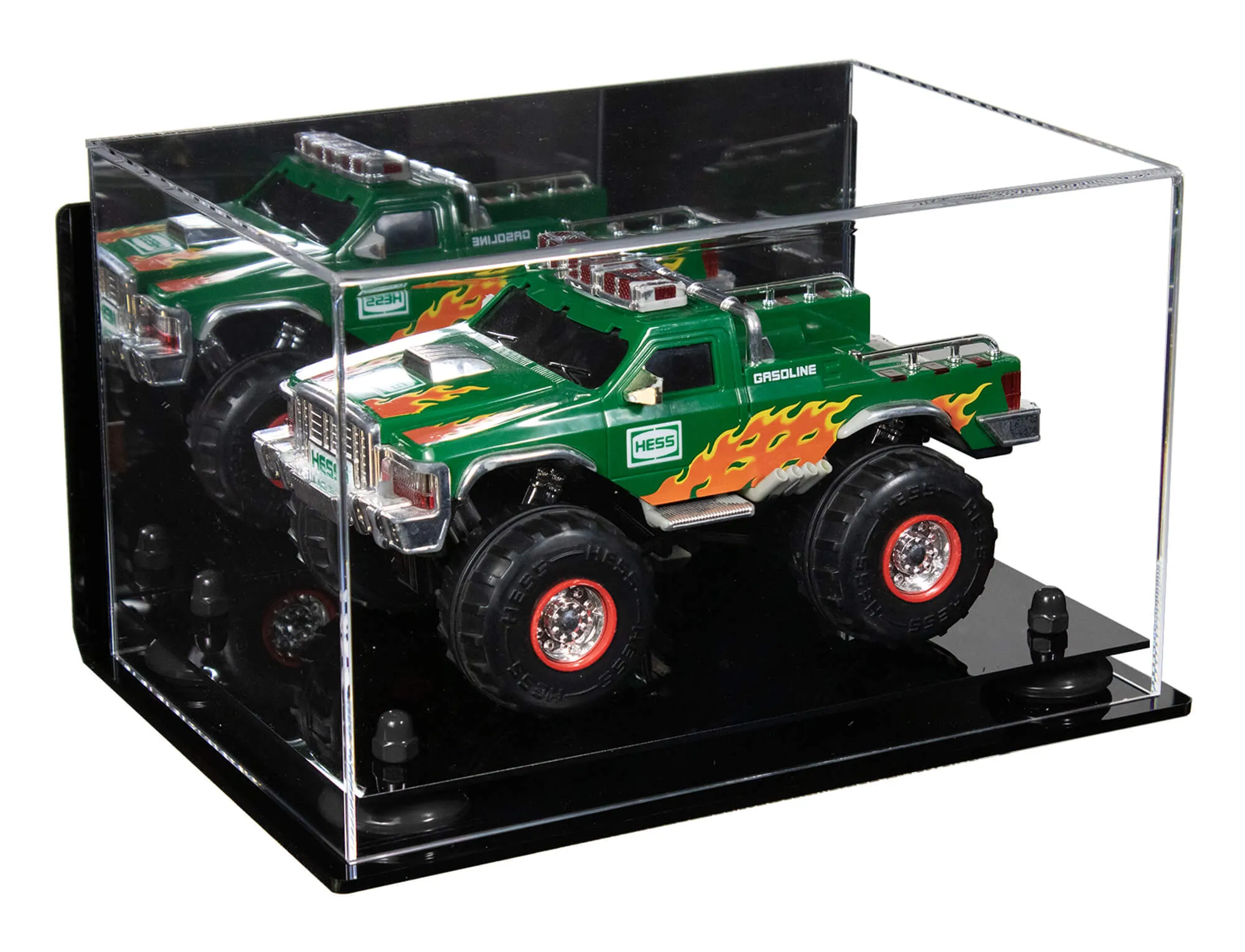 Versatile Display Case - Rectangle Box 12 x 8.25 x 7.25 - Mirror Wall Mounts (A018/V40)