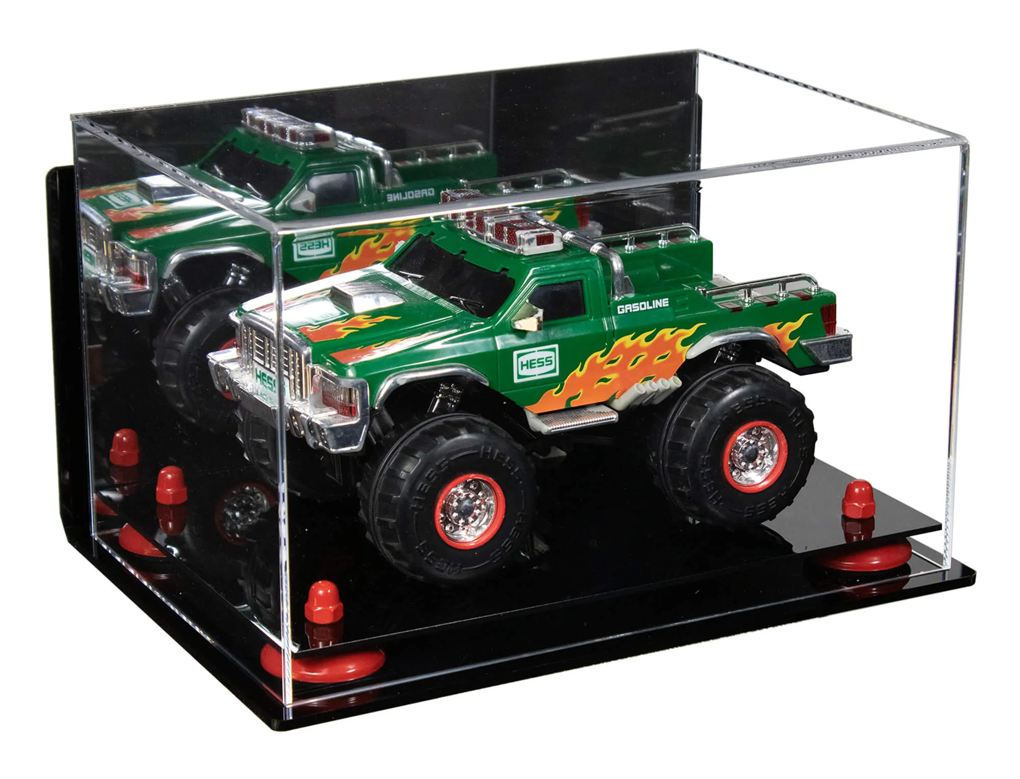 Versatile Display Case - Rectangle Box 12 x 8.25 x 7.25 - Mirror Wall Mounts (A018/V40)