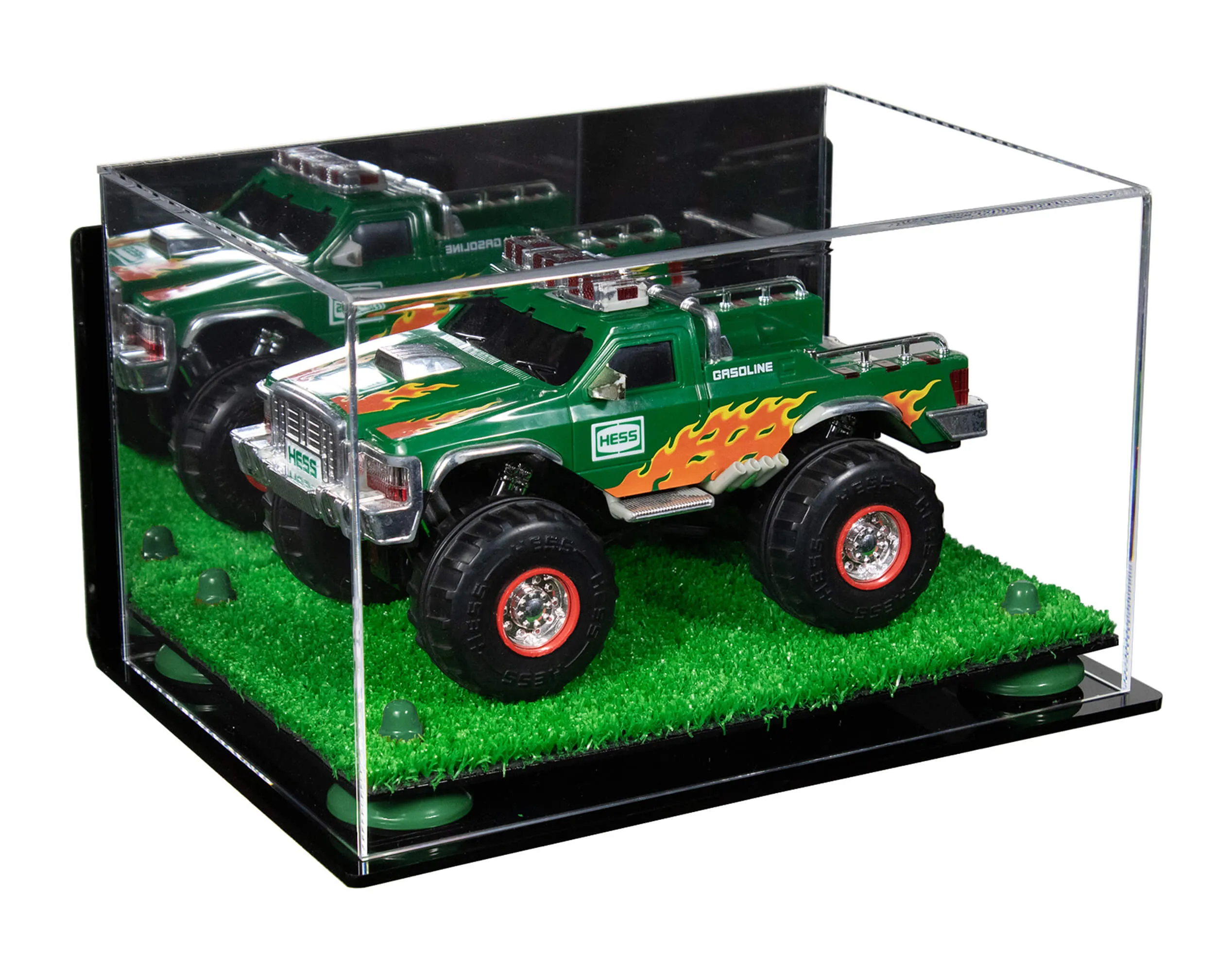 Versatile Display Case - Rectangle Box 12 x 8.25 x 7.25 - Mirror Wall Mounts (A018/V40)