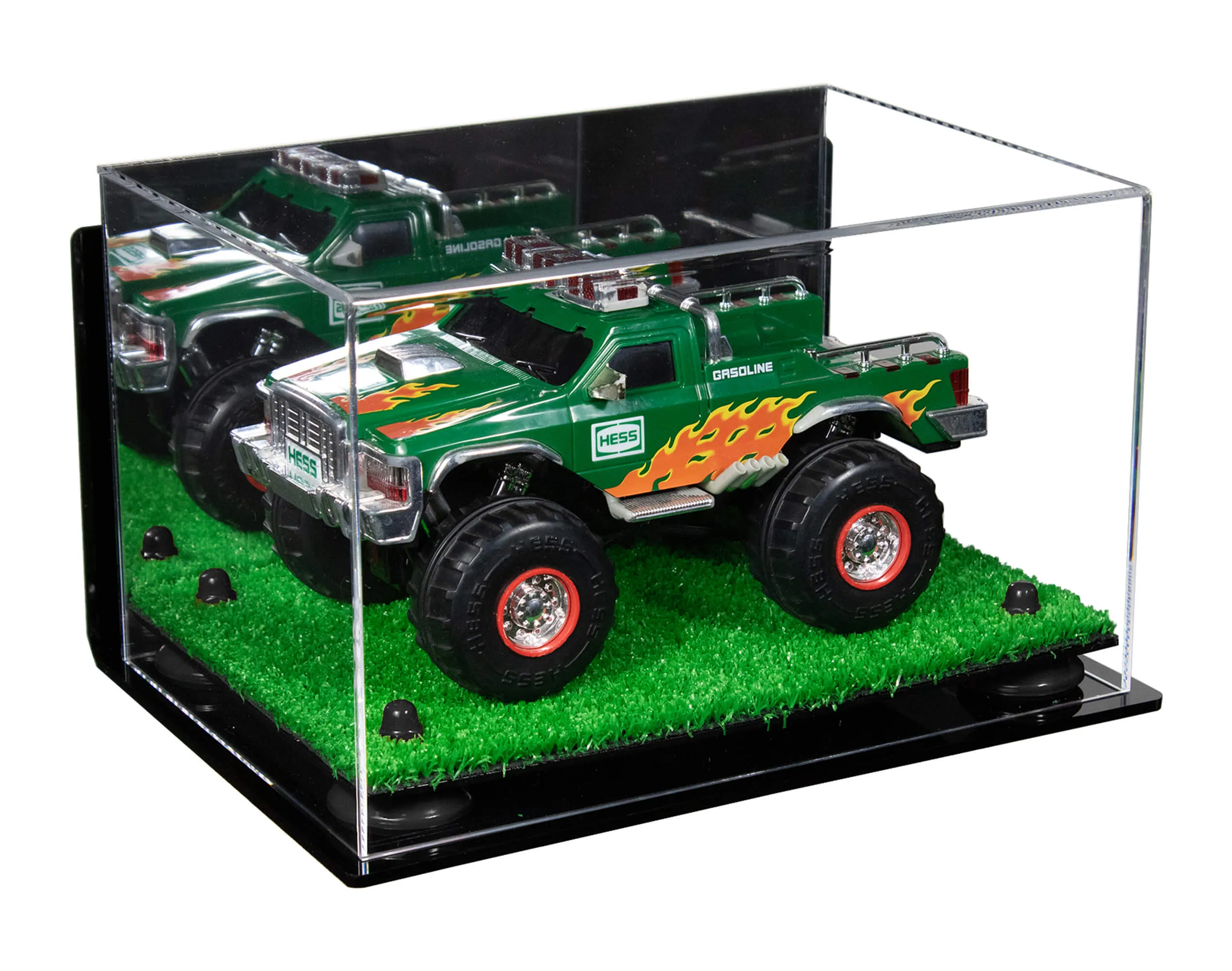 Versatile Display Case - Rectangle Box 12 x 8.25 x 7.25 - Mirror Wall Mounts (A018/V40)