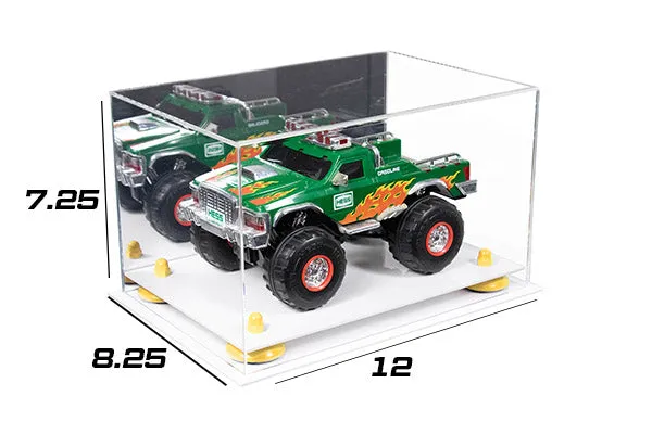 Versatile Display Case - Rectangle Box 12 x 8.25 x 7.25 - Mirror Wall Mounts (A018/V40)