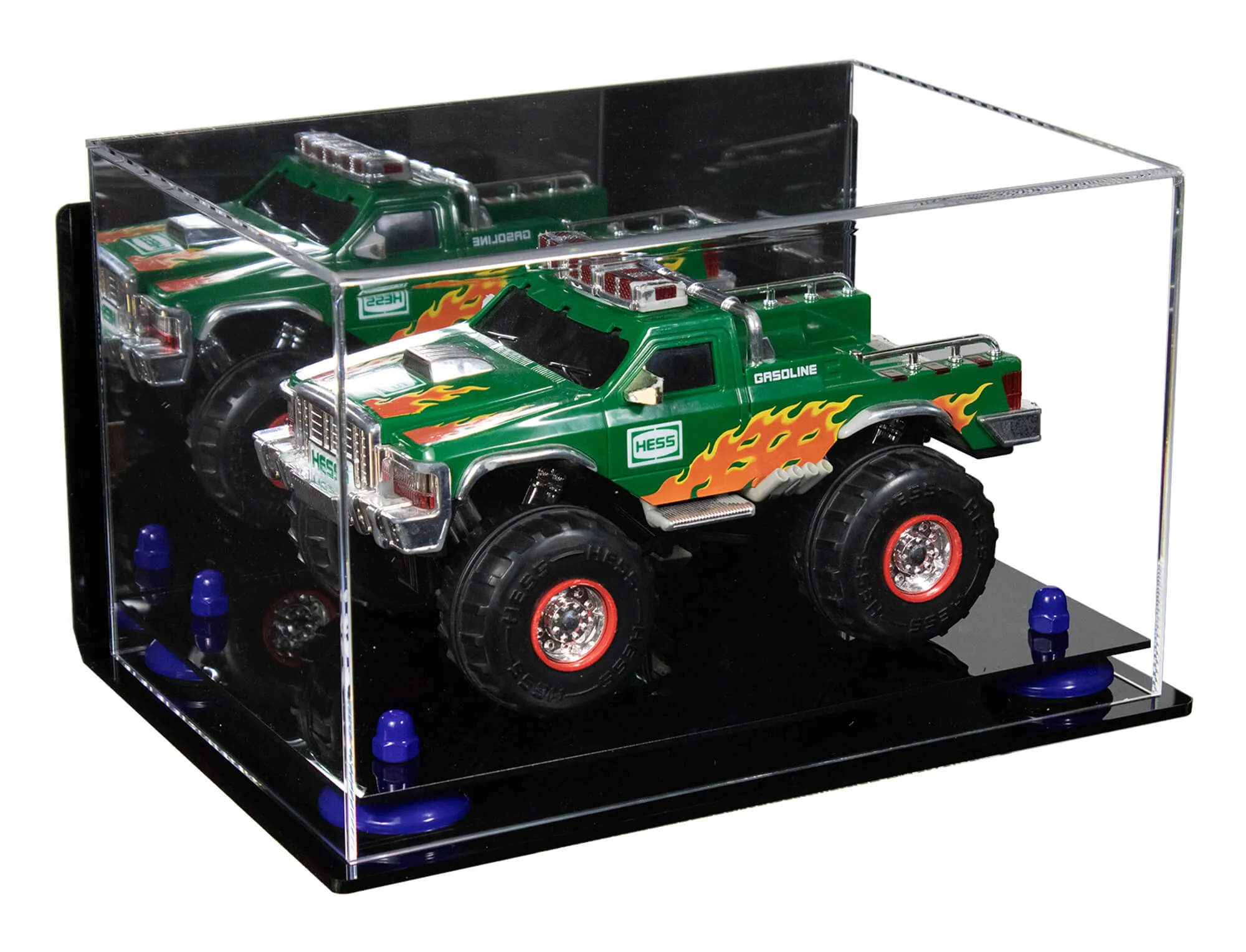 Versatile Display Case - Rectangle Box 12 x 8.25 x 7.25 - Mirror Wall Mounts (A018/V40)
