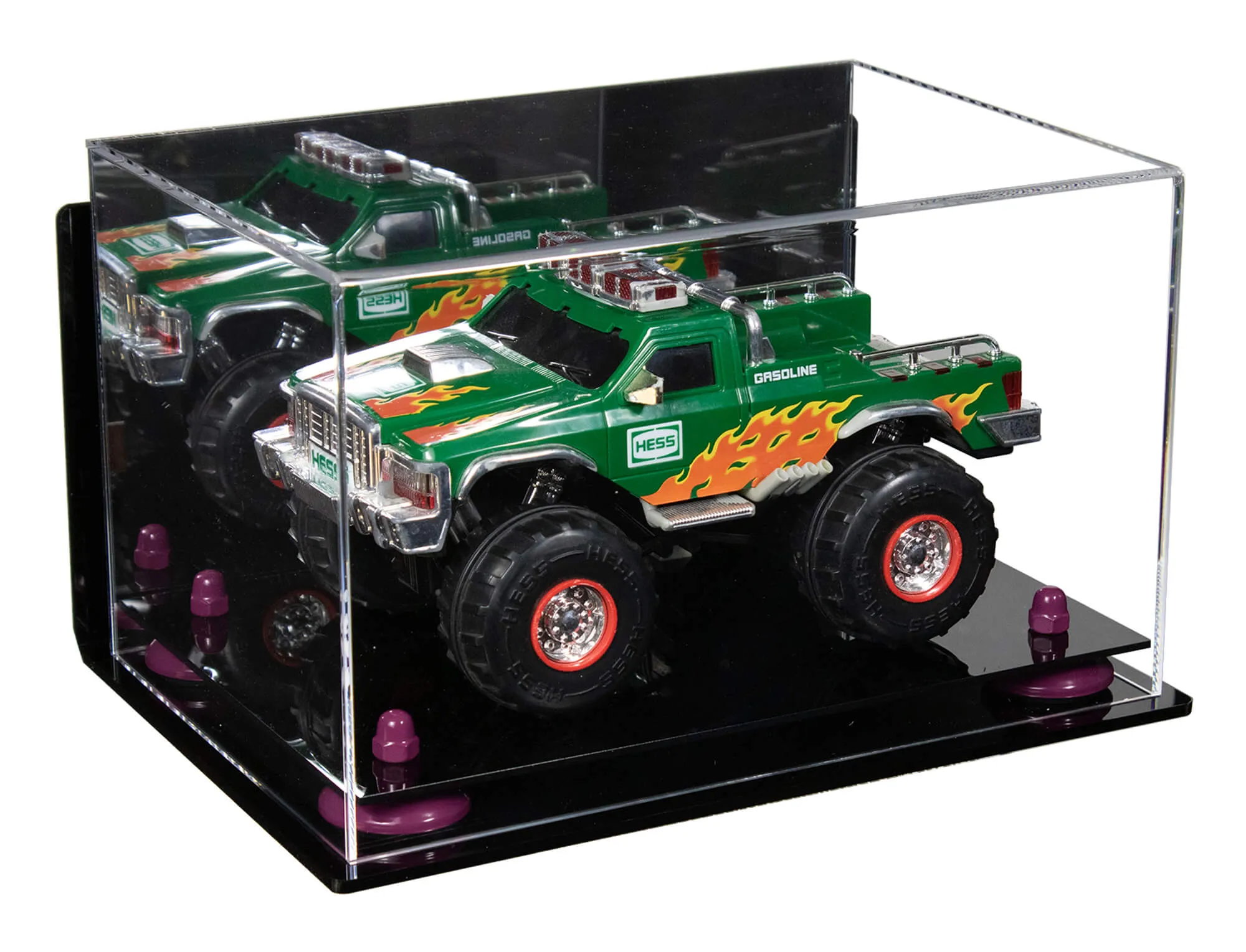 Versatile Display Case - Rectangle Box 12 x 8.25 x 7.25 - Mirror Wall Mounts (A018/V40)