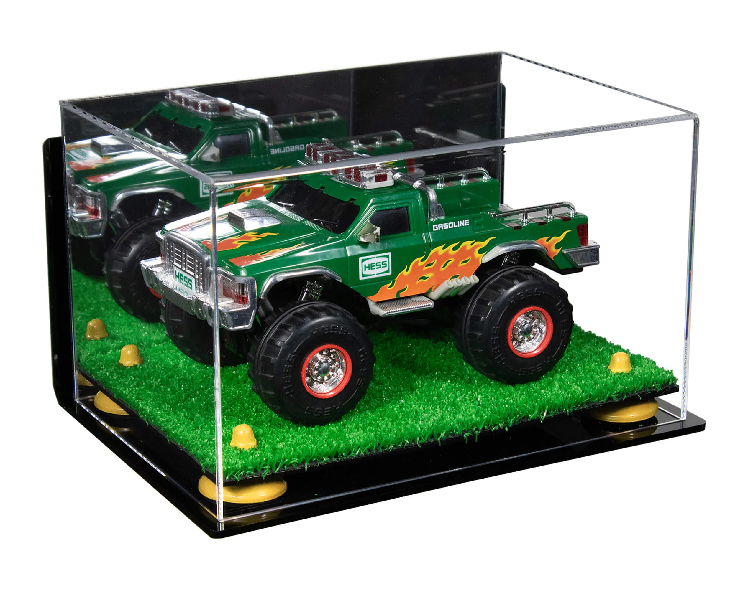 Versatile Display Case - Rectangle Box 12 x 8.25 x 7.25 - Mirror Wall Mounts (A018/V40)