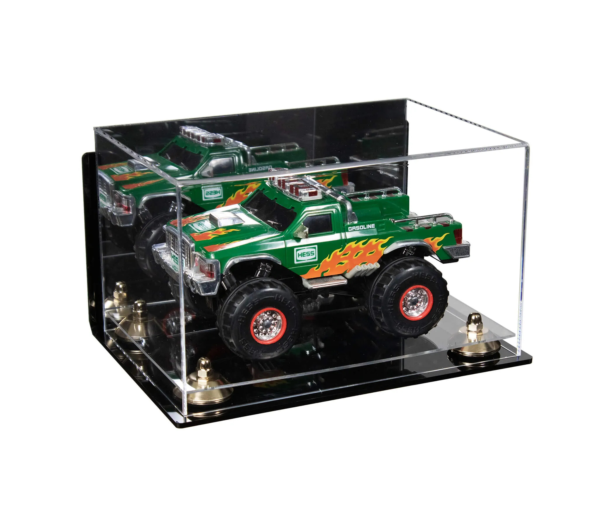 Versatile Display Case - Rectangle Box 12 x 8.25 x 7.25 - Mirror Wall Mounts (A018/V40)