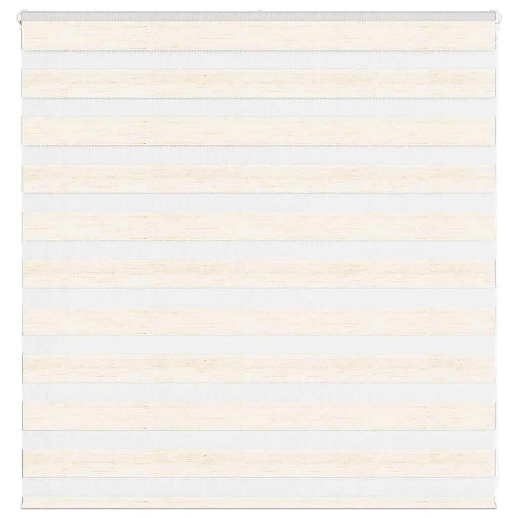 vidaXL Zebra Blind Marble Beige 145x100 cm Fabric Width 140.9 cm Polyester