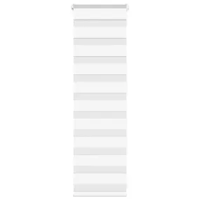 vidaXL Zebra Blind White 45x100 cm Fabric Width 40.9 cm Polyester