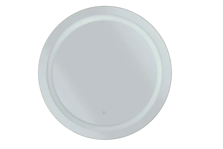 WarmlyYours Marilyn Wall-mounted LED Backlit Mirror - Round 27.5″