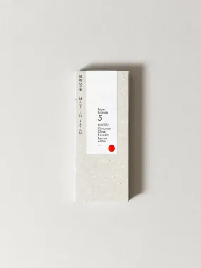 Washi Paper Incense Strips, Smoky Comfort