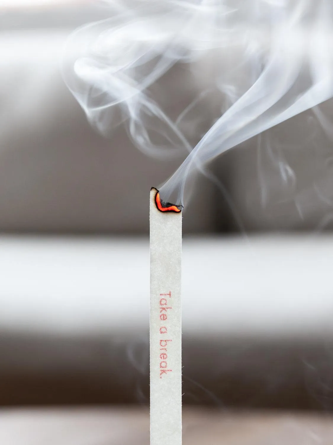 Washi Paper Incense Strips, Smoky Comfort