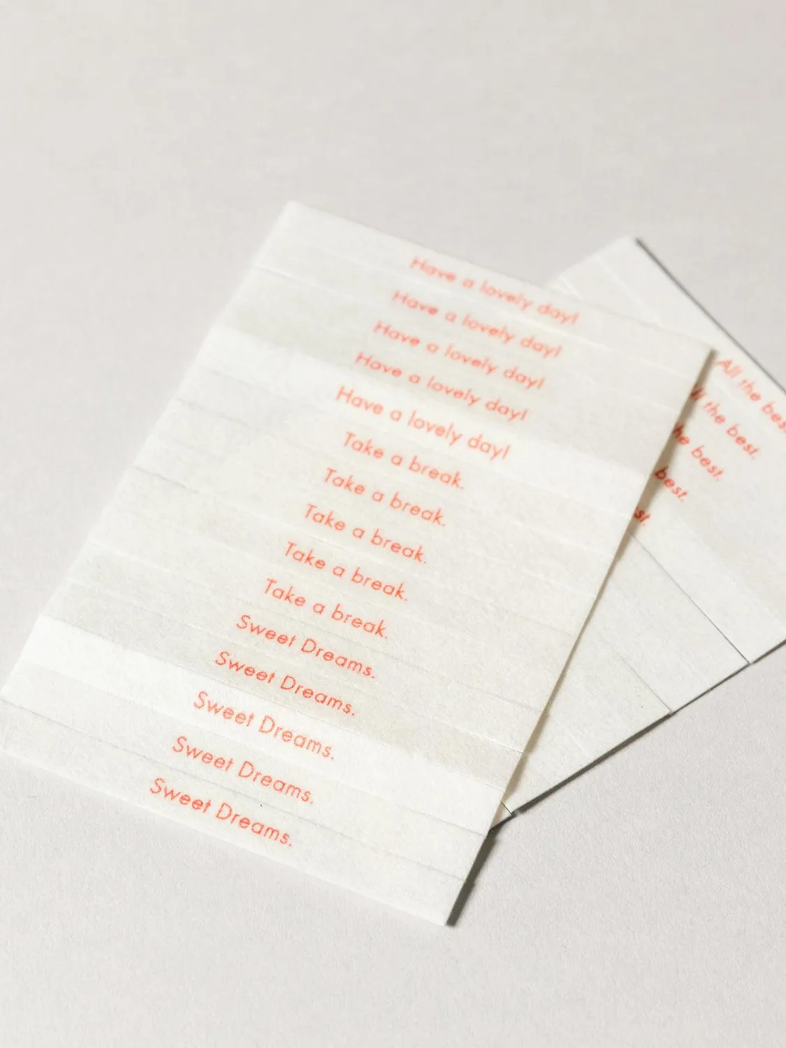 Washi Paper Incense Strips, Smoky Comfort