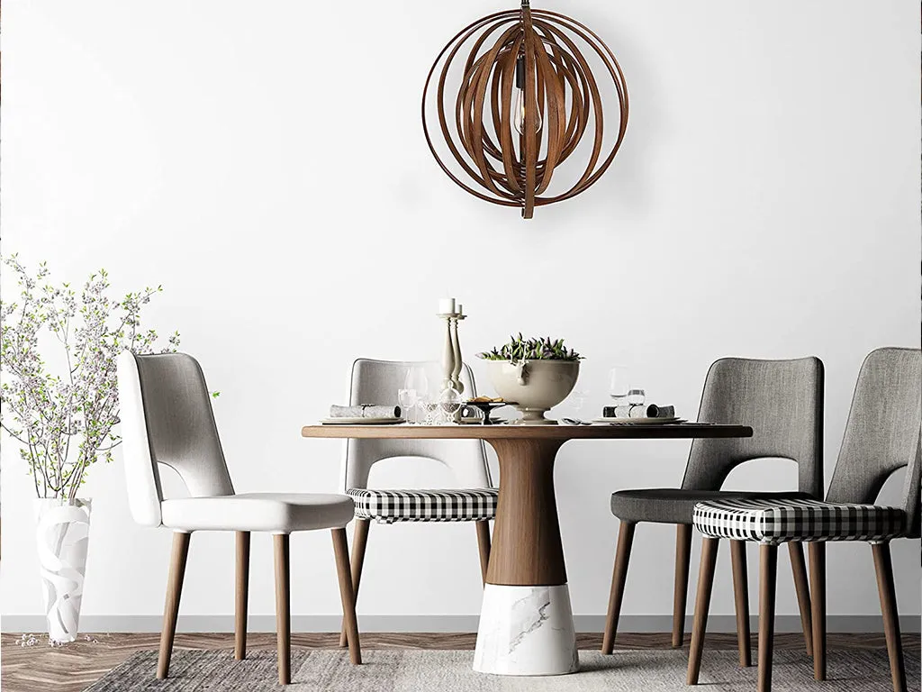 Wooden Novelty Pendant Shade