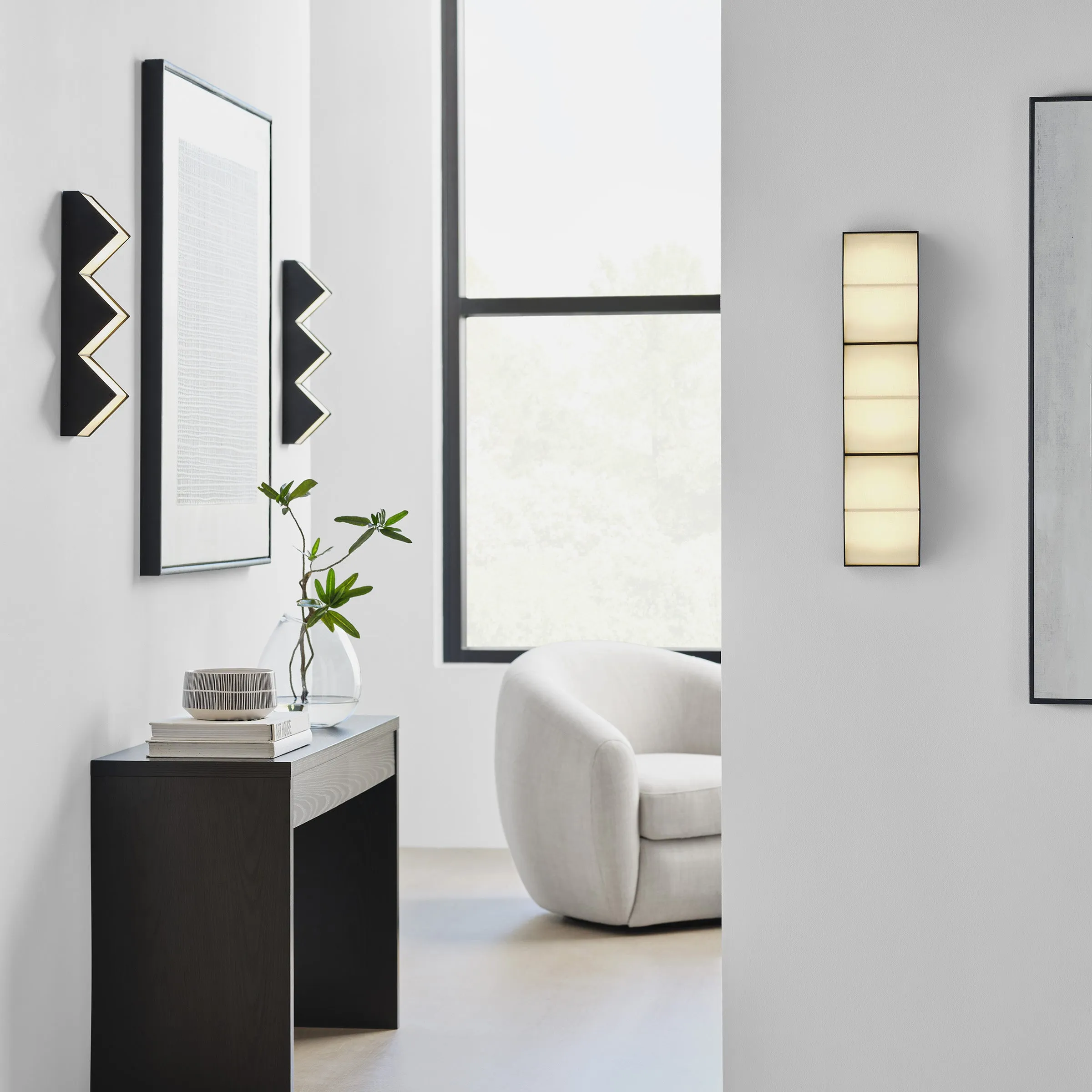 Zig Zag Wall Sconce